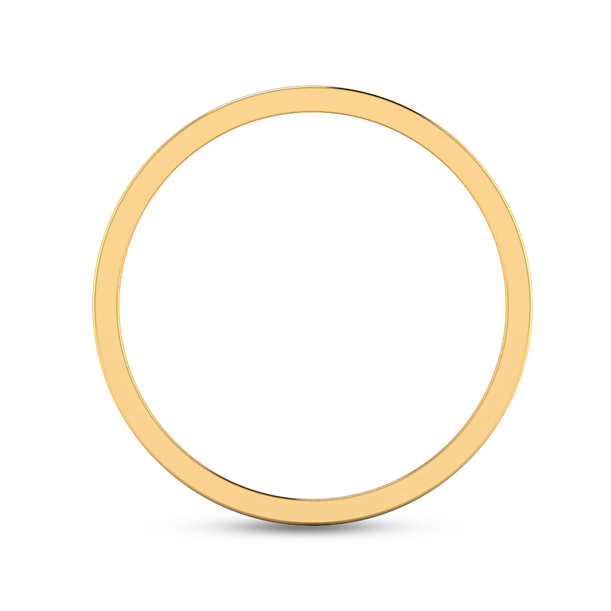 Gold Plated Black Enamel Maze-Design Band Ring