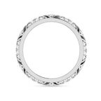 925 Silver Diamond Band Ring For Women