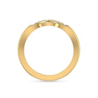 Gold Plated Diamond Eternity Ring