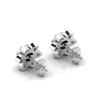 Sterling Silver Floral Studs Opal Earrings