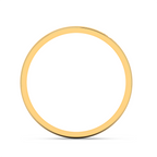 Black Enamel Spectre Band Gold Plated Ring