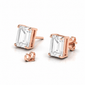 Free Gift Rose Gold Plated Earrings - Design A