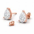 Free Gift Rose Gold Plated Earrings - Design C