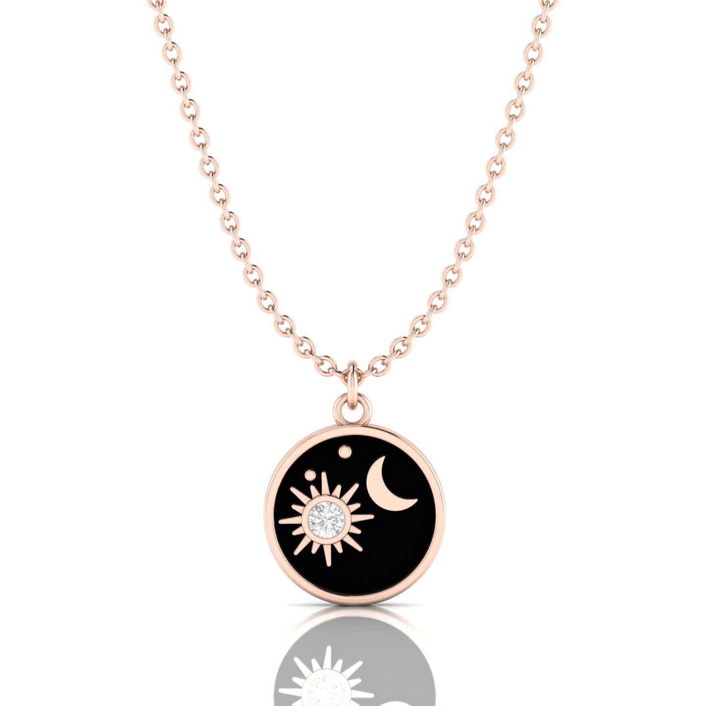 Free Gift Rose Gold Plated Necklace - Design 01