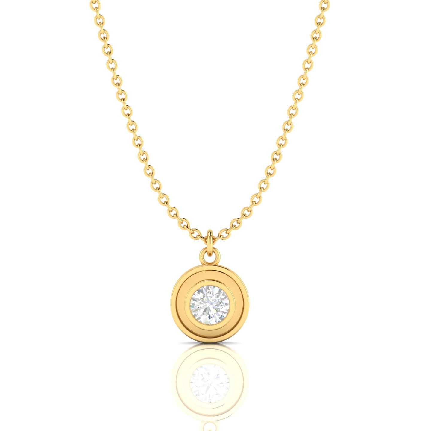 Free Gift Rose Gold Plated Necklace - Design 02