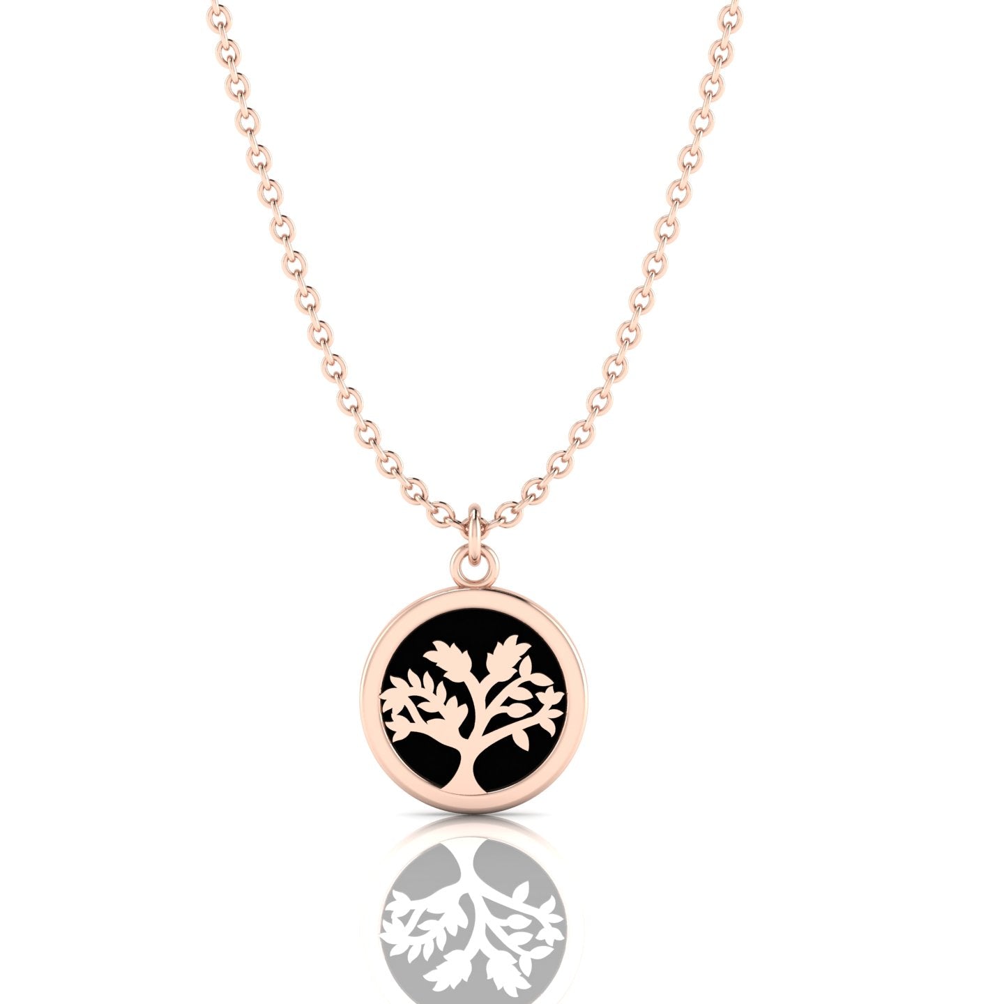 Free Gift Rose Gold Plated Necklace - Design 03