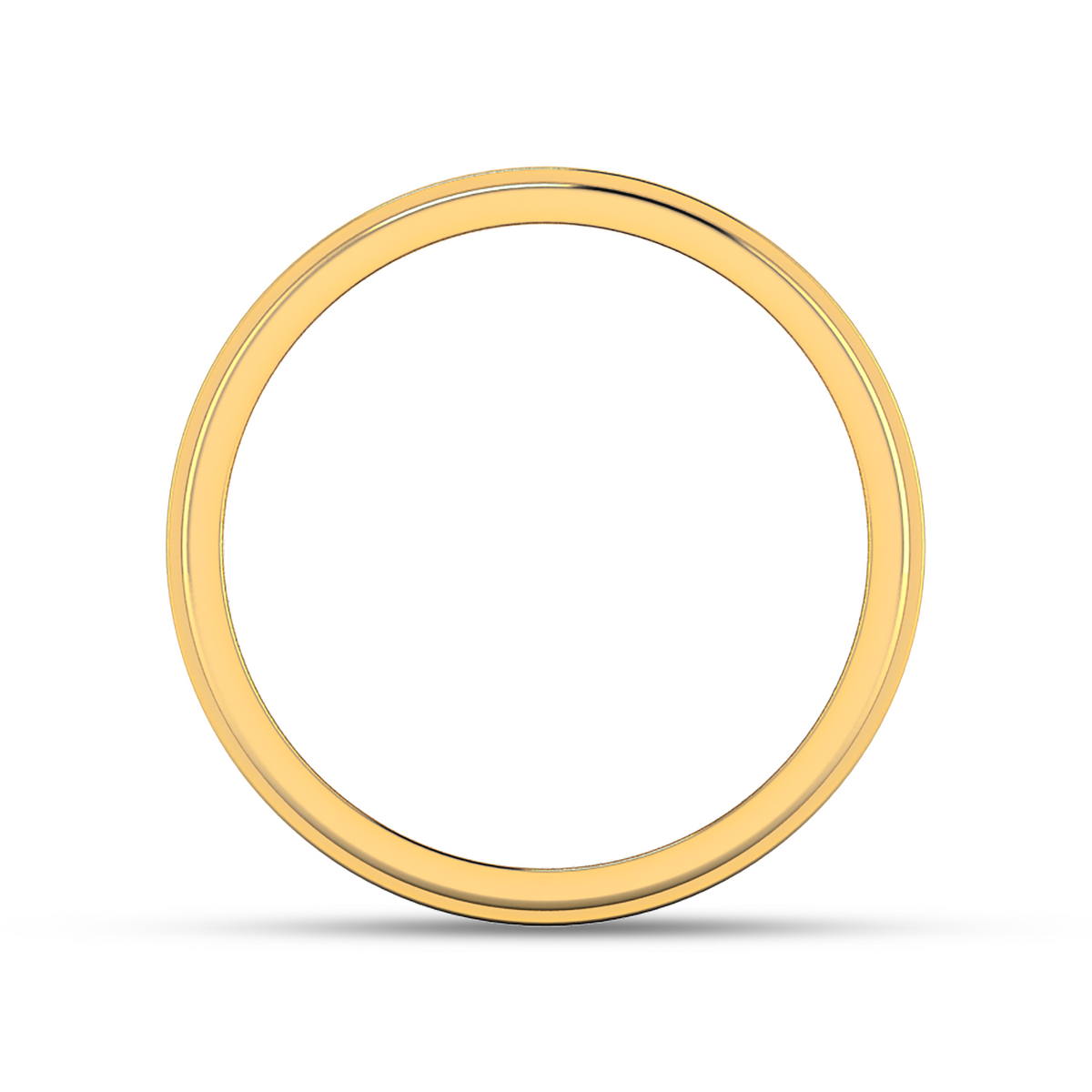 Zigzag-Design Gold Plated Black Enamel Spinner Band Ring