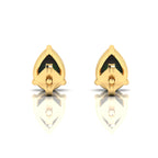 Pear-Cut Opal Stud Gold Plated Earrings