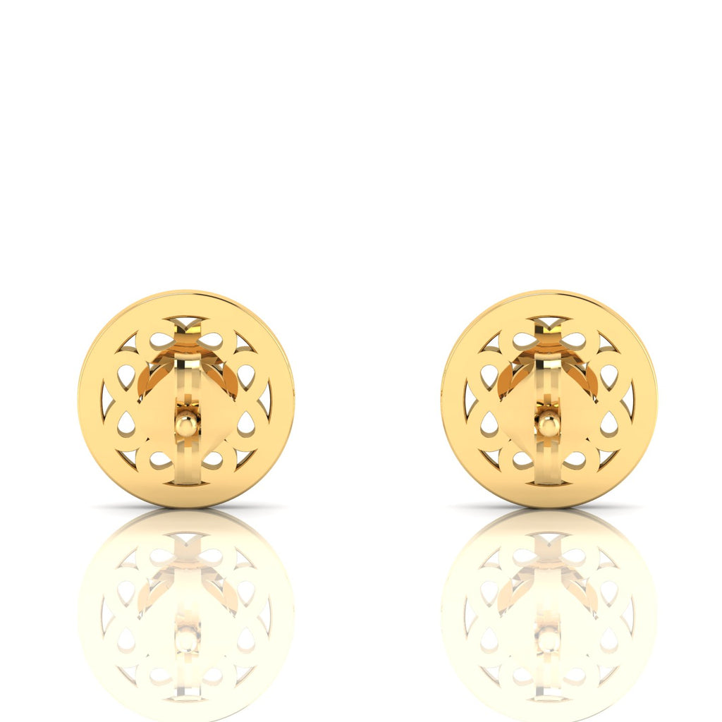 Gold Plated Opal Studs Infinity Earrings