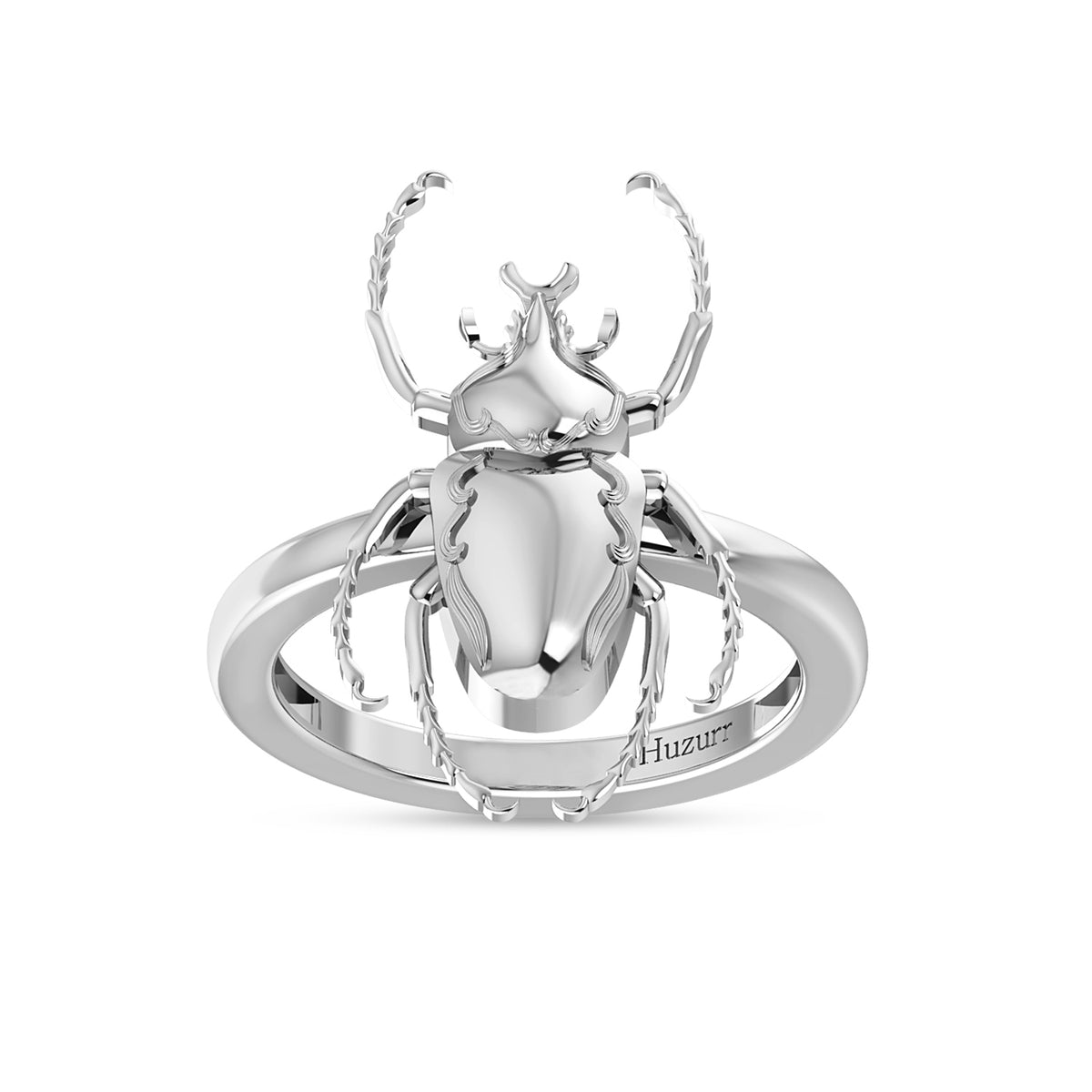Beetle Silver Ring For Women