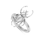 Beetle Silver Ring For Women