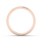 Zigzag-Design Black Enamel Rose Gold Plated Spinner Band Ring