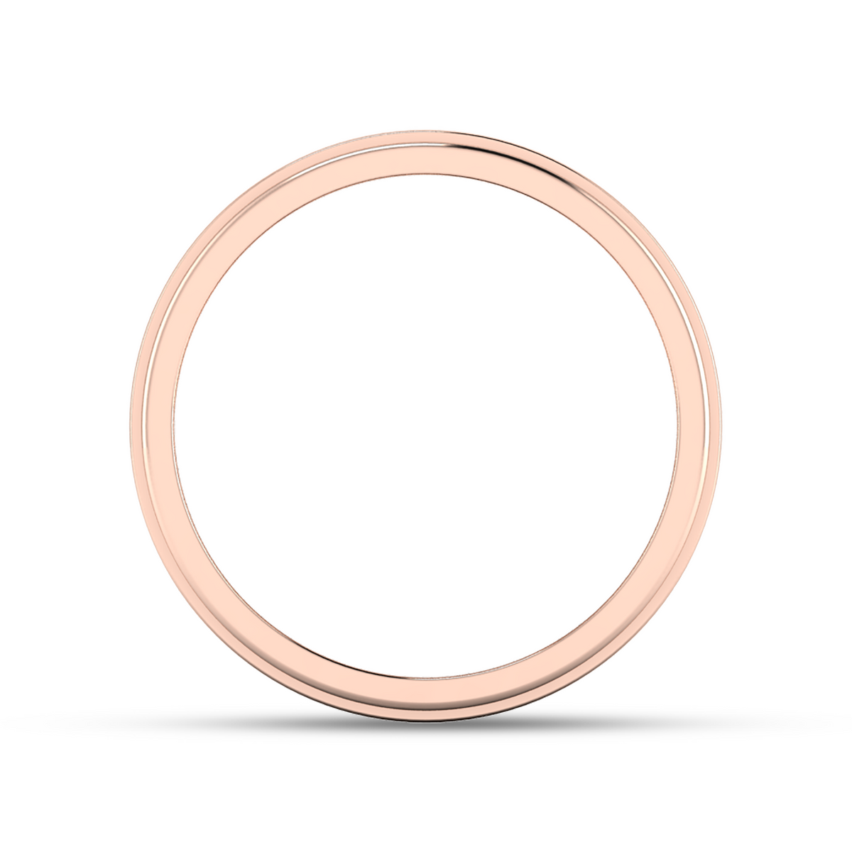 Zigzag-Design Black Enamel Rose Gold Plated Spinner Band Ring